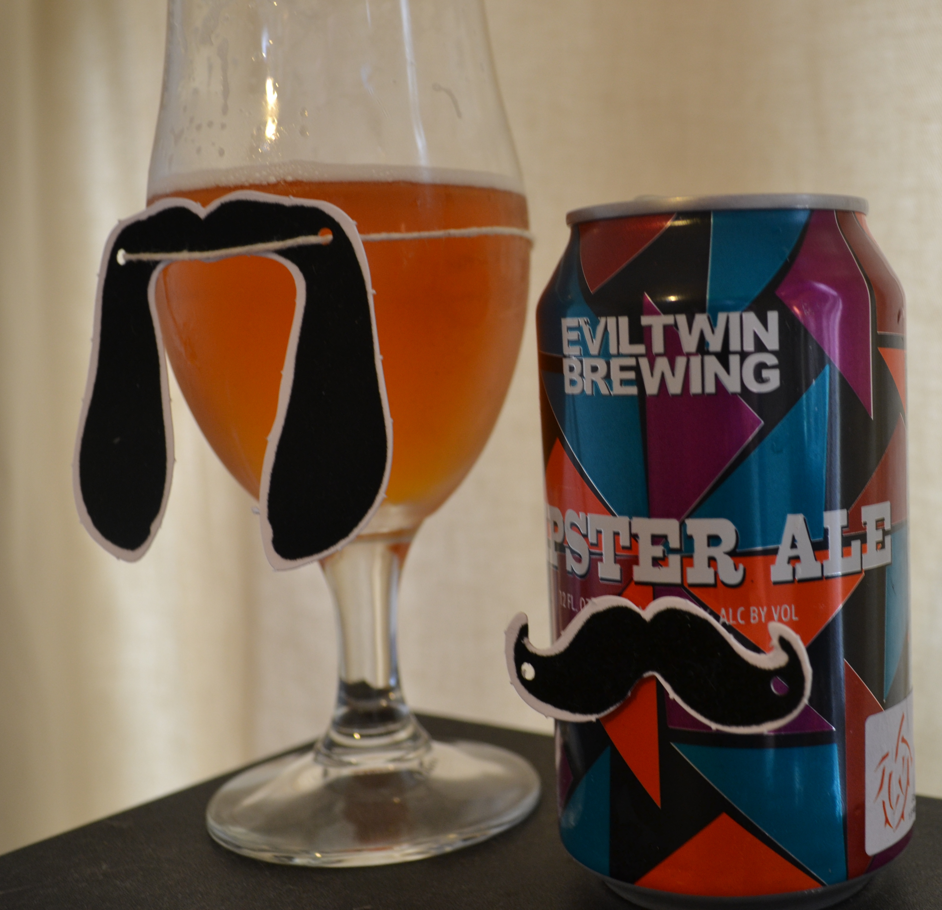 Moustaches and beer